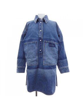 Gucci | Dresses | Gucci Runway Deepv Dress With Detachable Collar